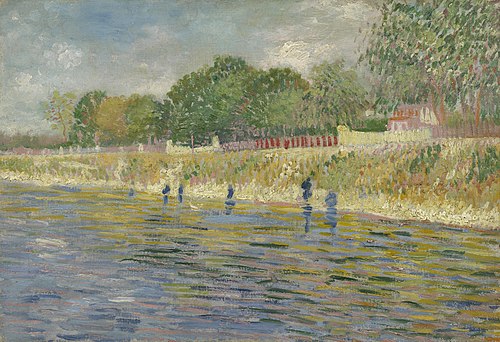 Bank of the Seine, 1887, Vincent van Gogh