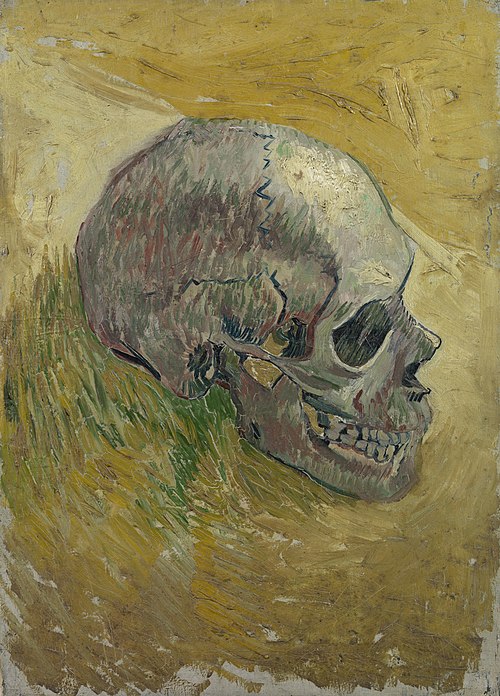 Crâne, 1887, Vincent van Gogh