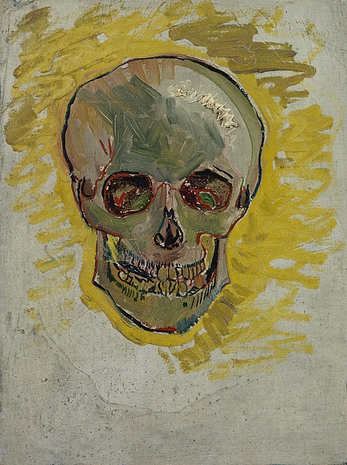 Crâne, 1887, Vincent van Gogh