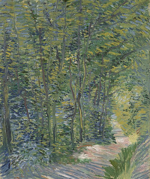 Path in the Woods, 1887, Vincent van Gogh