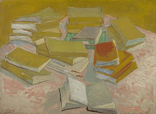 Piles of French Novels, 1887, Vincent van Gogh