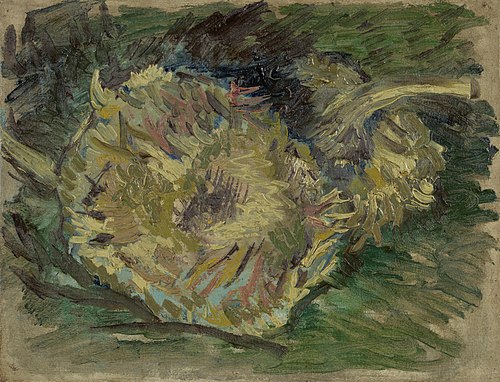 Sunflowers Gone to Seed, 1887, Vincent van Gogh