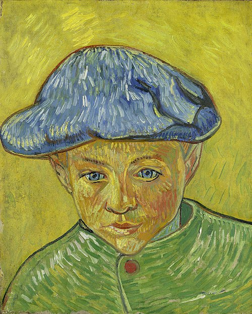 Portrait of Camille Roulin, 1888, Vincent van Gogh