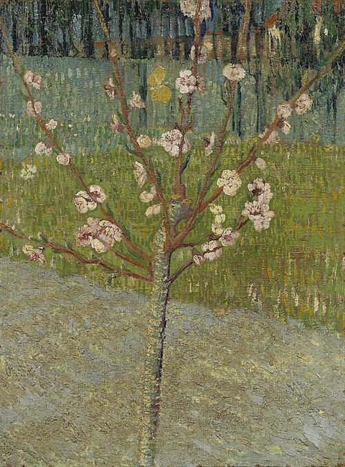 Peach Tree in Blossom, 1888, Vincent van Gogh