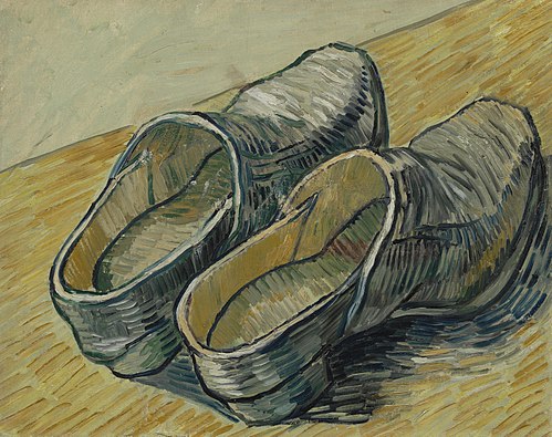 A Pair of Leather Clogs, 1889, Vincent van Gogh