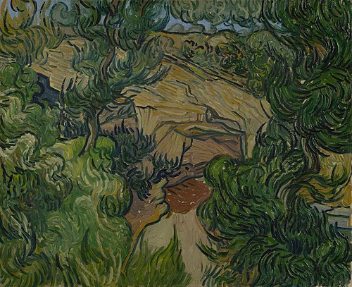 Entrance to a Quarry, 1889, Vincent van Gogh