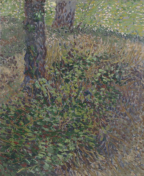 Undergrowth, 1887, Vincent van Gogh