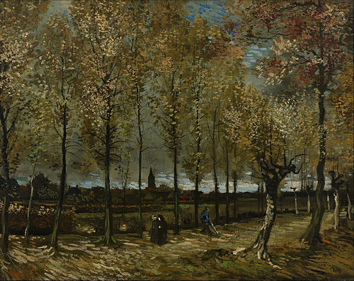 Poplars near Nuenen, 1885, Vincent van Gogh