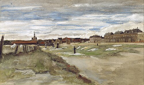 Blanchisserie à Scheveningen, 1882, Vincent van Gogh