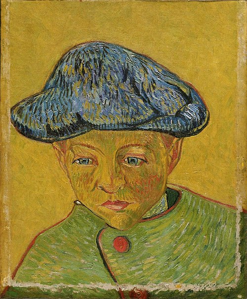Portrait of Camille Roulin, 1888, Vincent van Gogh