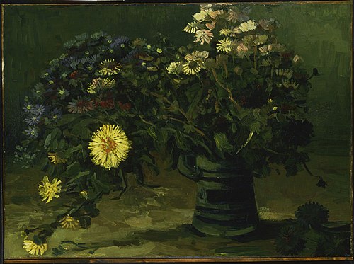 Still Life with a Bouquet of Daisies, 1886, Vincent van Gogh