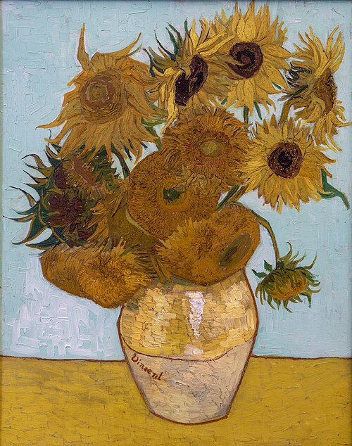 Tournesols (Nature morte : Vase avec douze tournesols), 1888, Vincent van Gogh