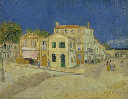 La Maison jaune, 1888, Vincent van Gogh