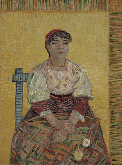 L'Italienne, 1887, Vincent van Gogh