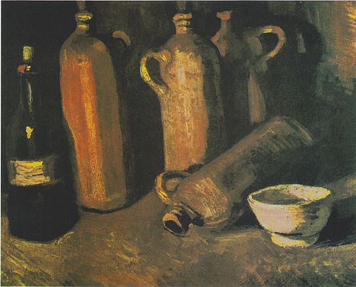 Still Life with Jars, 1884, Vincent van Gogh
