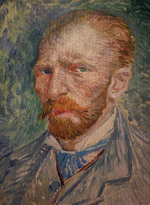 Autoportrait de Vincent van Gogh, 1887, Vincent van Gogh