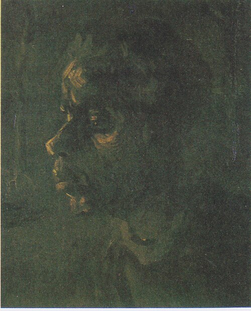 Head of a Peasant Woman, 1885, Vincent van Gogh
