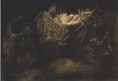Still Life with Three Birds' Nests, 1885, Vincent van Gogh