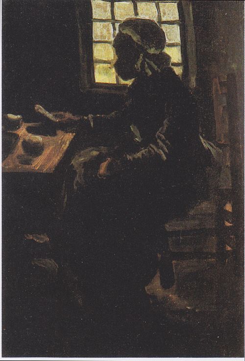 Woman at Table, 1885, Vincent van Gogh