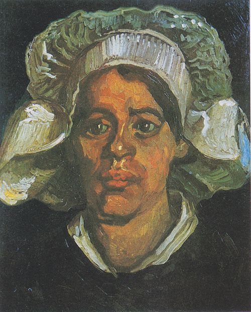 Peasant Woman with White Cap, 1885, Vincent van Gogh