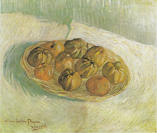 Still Life with Basket of Apples, 1887, Vincent van Gogh