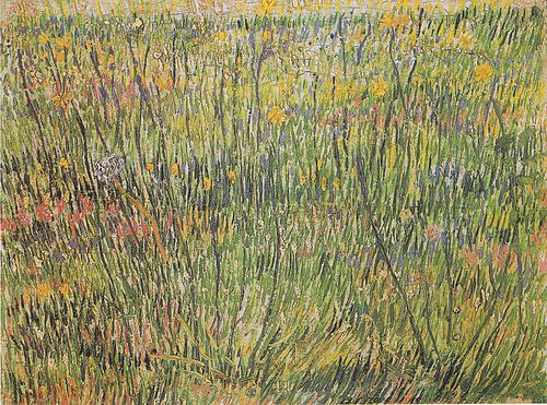 Pasture in Bloom, 1887, Vincent van Gogh