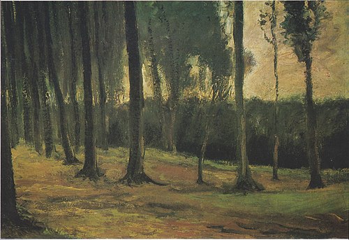 Edge of a Wood, 1882, Vincent van Gogh