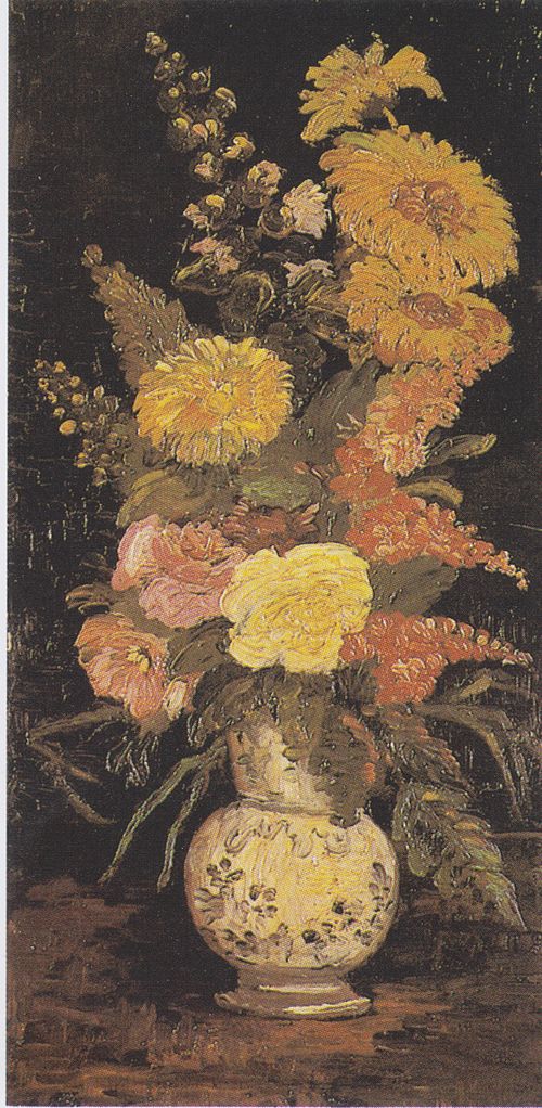 Vase with Flowers, 1886, Vincent van Gogh