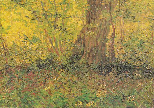 Undergrowth, 1887, Vincent van Gogh