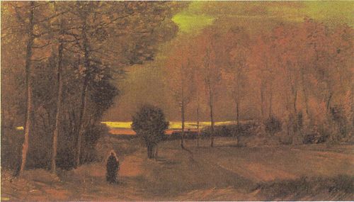 Autumn Landscape at Dusk, 1885, Vincent van Gogh