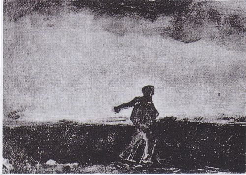 The Sower (study), 1883, Vincent van Gogh
