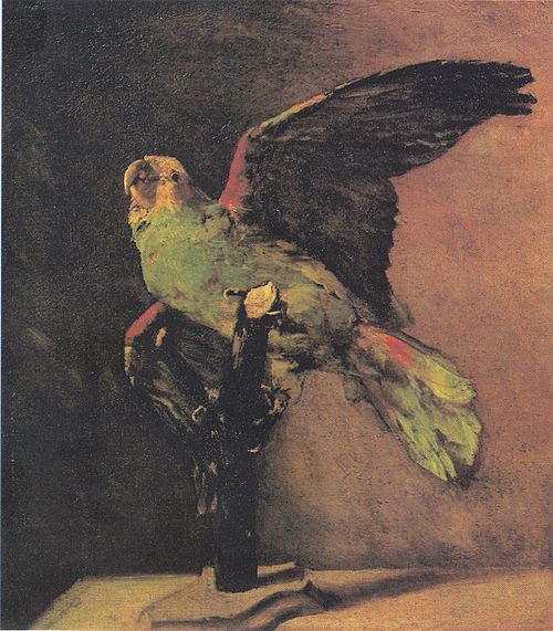 The Green Parrot, 1886, Vincent van Gogh