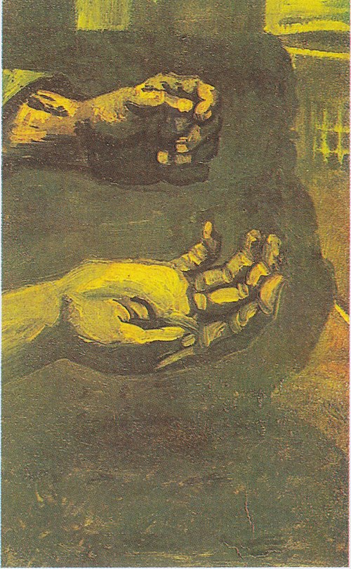 Two Hands, 1885, Vincent van Gogh