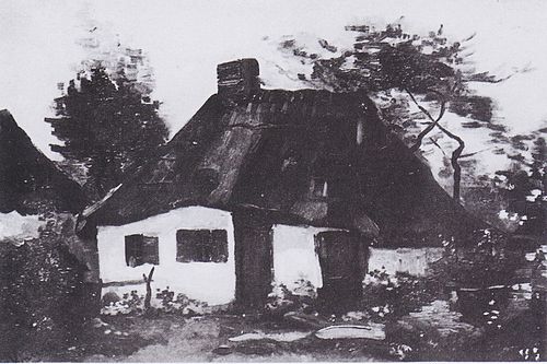 Cottage with Trees, 1885, Vincent van Gogh