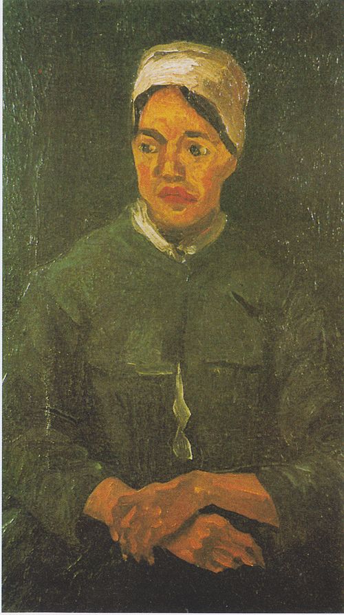 Peasant Woman, Seated (Half-Figure), 1885, Vincent van Gogh