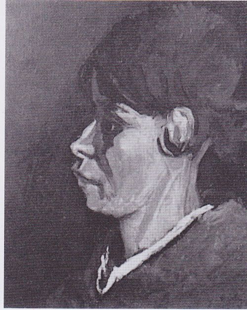 Head of a Peasant Woman, 1884, Vincent van Gogh