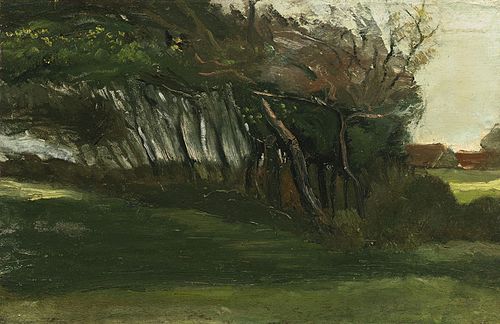 Landscape with Windblown Trees, 1885, Vincent van Gogh