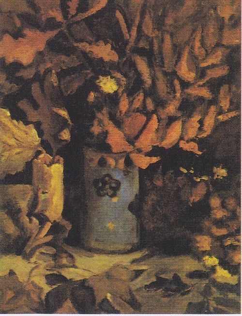 Vase with Dead Leaves, 1884, Vincent van Gogh