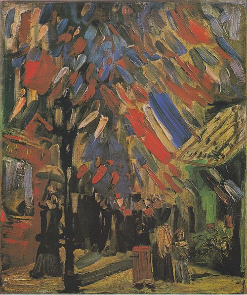 Fourteenth of July Celebration in Paris, 1886, Vincent van Gogh