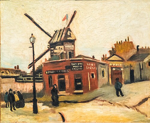 Le Moulin de la Galette, 1886, Vincent van Gogh