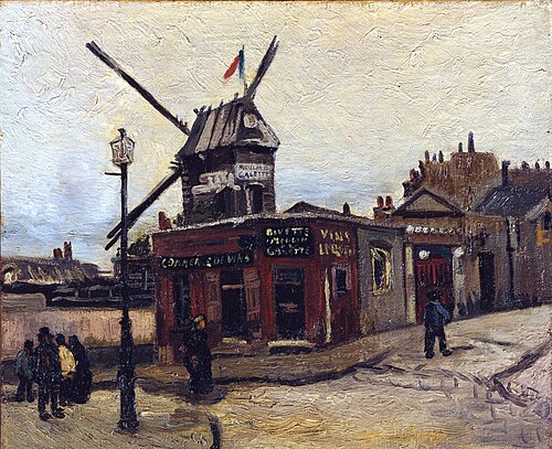 Le Moulin de la Galette, 1886, Vincent van Gogh