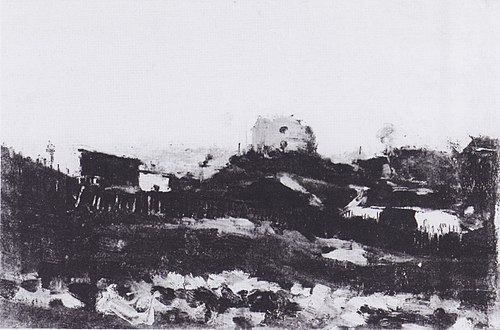 View of Montmartre with Quarry, 1886, Vincent van Gogh
