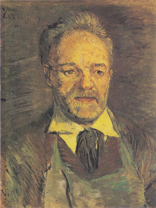 Portrait of Julien Tanguy, 1887, Vincent van Gogh