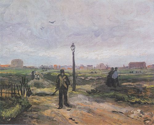 Aux confins de Paris, 1886, Vincent van Gogh