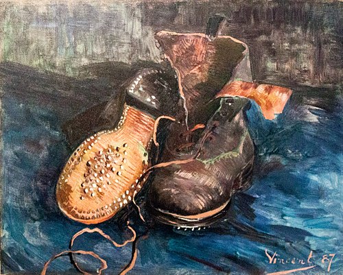 Pair of Shoes, A, 1887, Vincent van Gogh