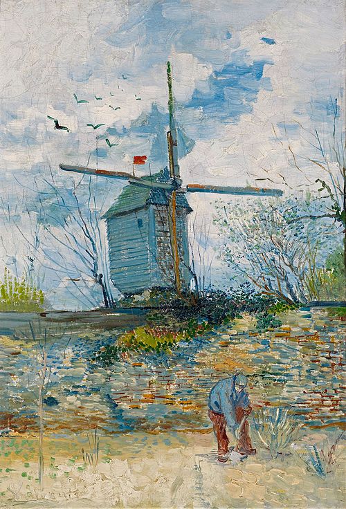 Le Moulin de la Galette, 1886, Vincent van Gogh