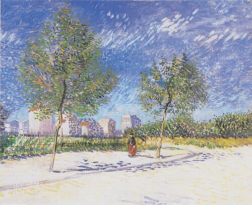 À la périphérie de Paris, près de Montmartre, 1887, Vincent van Gogh