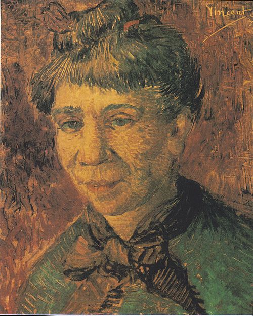 Portrait of a woman, 1887, Vincent van Gogh