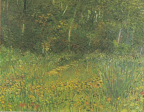 Park at Asnieres in Spring, 1887, Vincent van Gogh