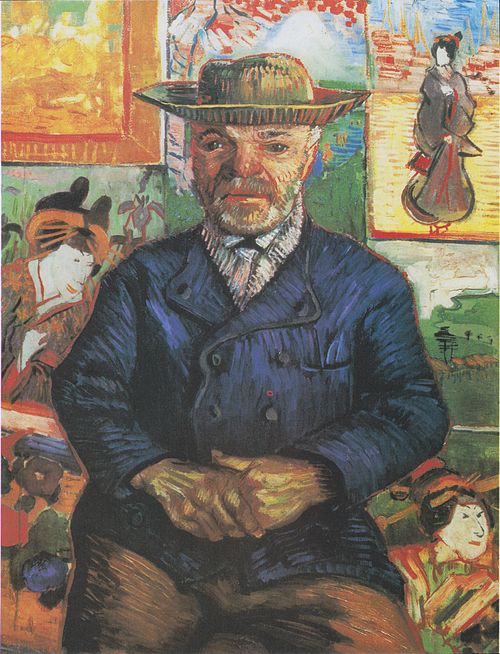 Portrait of Père Tanguy, 1887, Vincent van Gogh